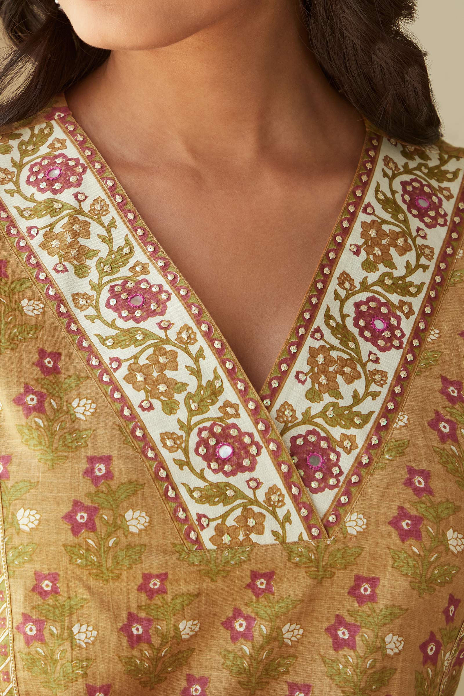 Rosheen Mehr Sanganeri Kurta