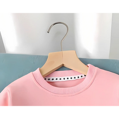 Happiness Girls Cotton Sweatshirt T-shirt – Casual Long Sleeve Top