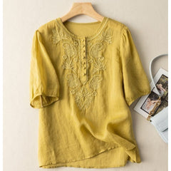 Pure Cotton Embroidered Comfortable Top