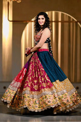 Navratri Special Real Mirror Work Chaniya Choli