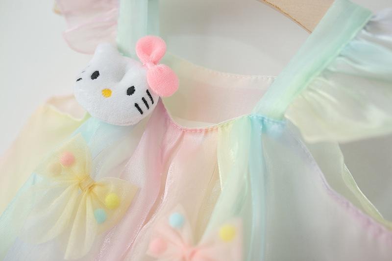 Candy Floss Bunny Baby Girls Cotton Blend Set – Cute Two-Piece Outfit