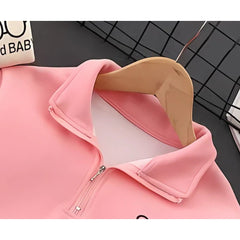 Blush Baby Girls Collared Cotton Blend Top