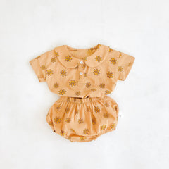 Minimalist Baby Wear – Soft Cotton Unisex Romper for Newborns and Infants