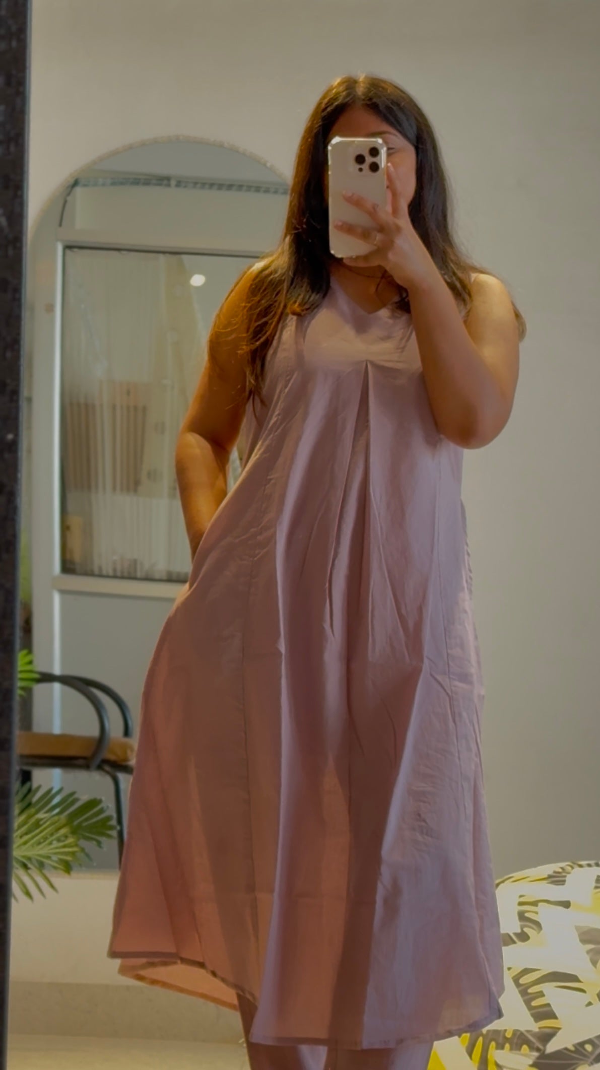 Minimal Mauve Comforter Suit Set