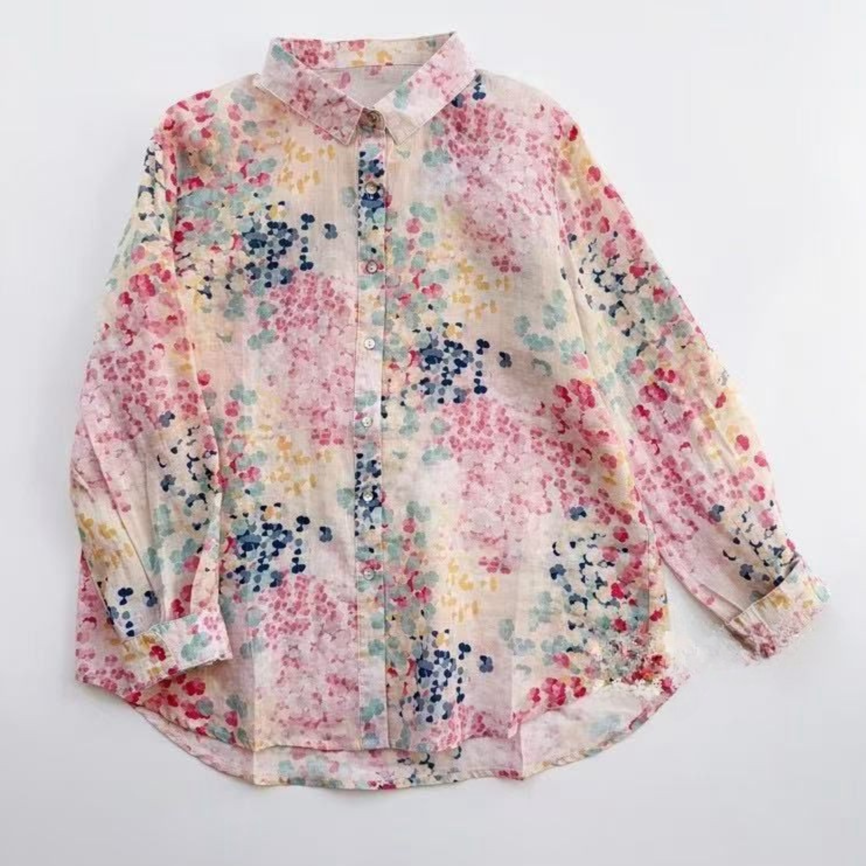 Pure Cotton Printed Full Sleeve Casual Shirt