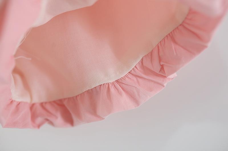 Candy Floss Bunny Baby Girls Cotton Blend Set – Cute Two-Piece Outfit