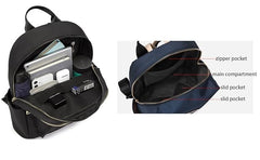 Women’s Waterproof Oxford Backpack – Large-Capacity Printed Travel & Daily Use Bag with Multiple Compartments