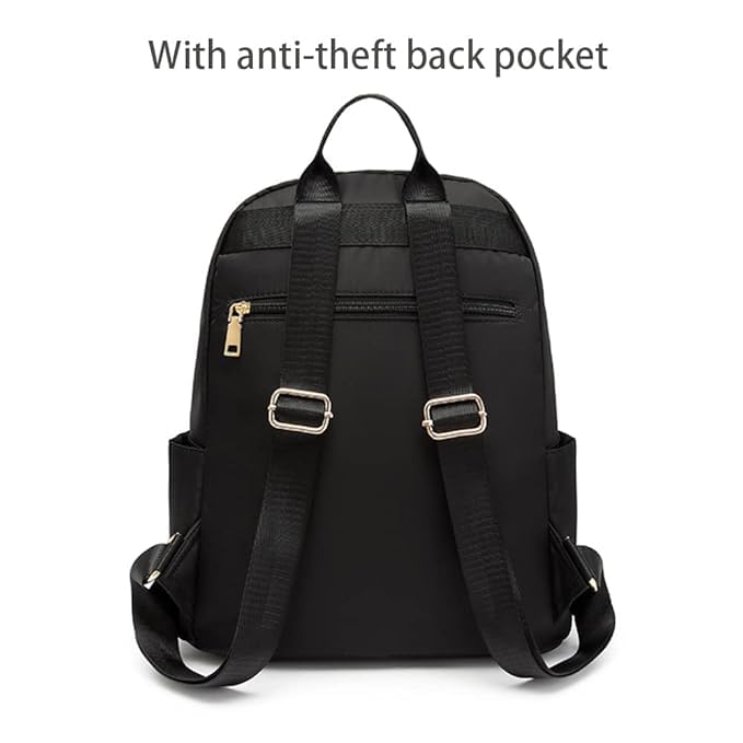 Women’s Waterproof Oxford Backpack – Large-Capacity Printed Travel & Daily Use Bag with Multiple Compartments