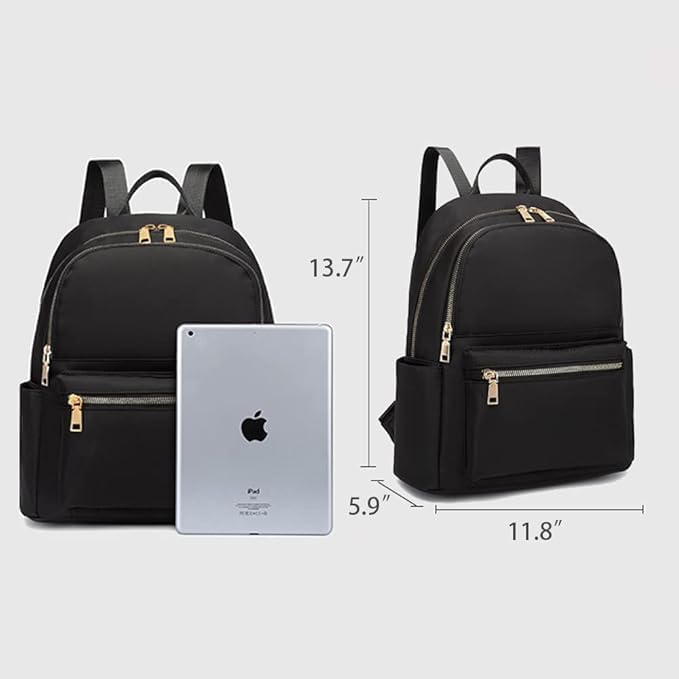 Women’s Waterproof Oxford Backpack – Large-Capacity Printed Travel & Daily Use Bag with Multiple Compartments