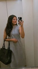 Chic Aqua-Toned Suit Set with Modern Style