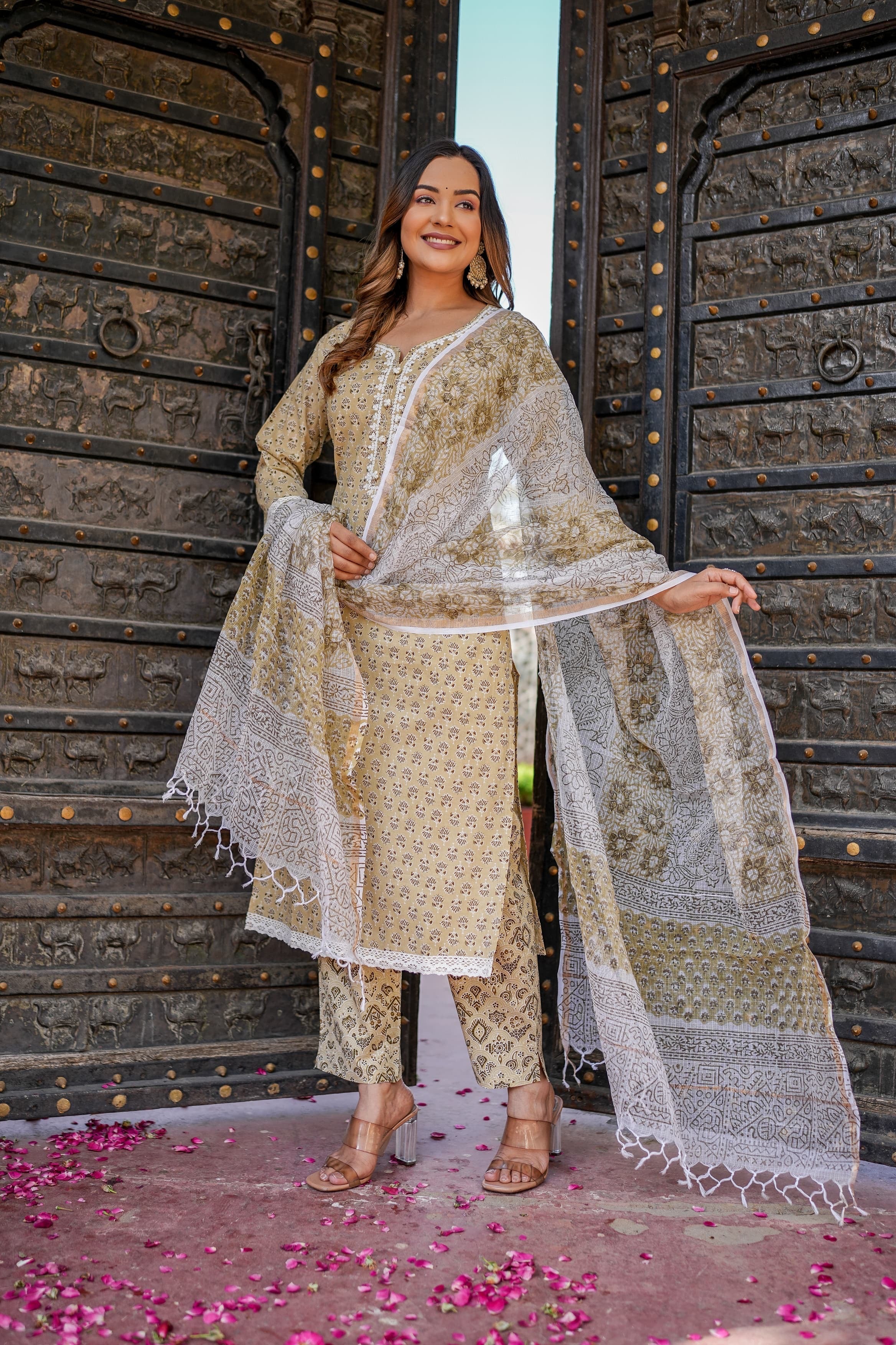 Prakriti Kamal Delight Suit Set - SALE