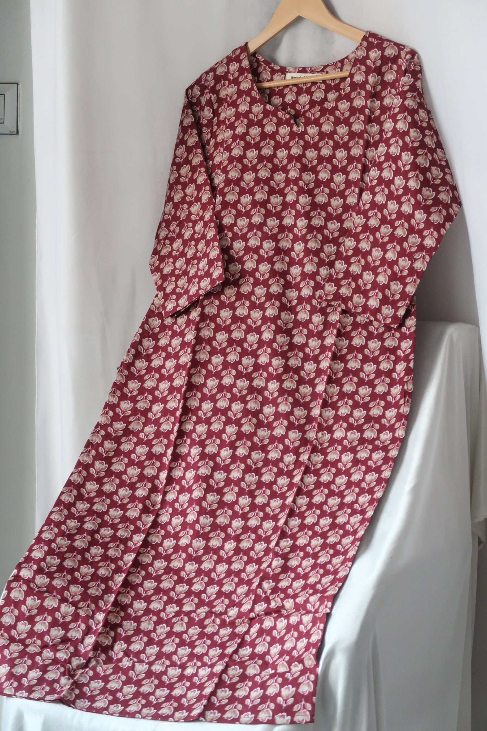 Rosewood Sweetheart Kurta - Daily Essential