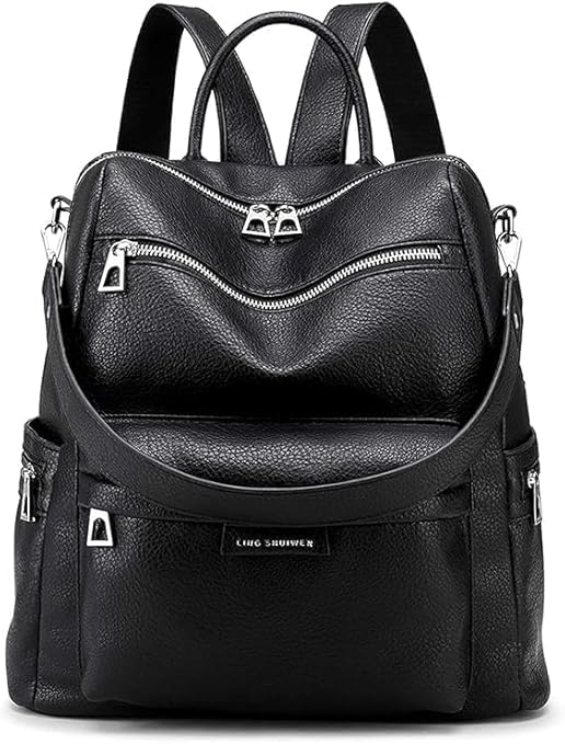 Women’s Anti-Theft Oxford Backpack – Small-Capacity Minimalist Daypack with Multi-Compartment Design