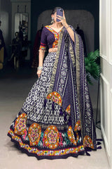 Navratri Special Fully Stitched Patola Print Chaniya Choli