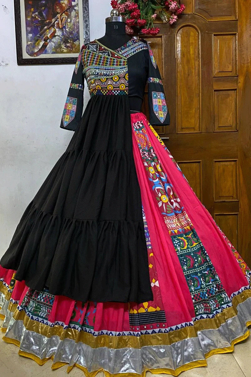 Fully Stitched Designer Blouse Chaniya Choli For Navratri