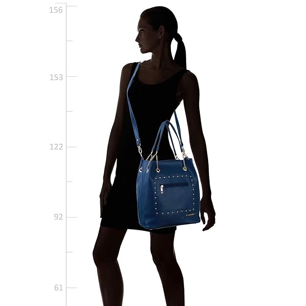 Women’s 3-Piece Handbag Set – Tote Bag, Sling Bag & Pouch with Top Handle and Shoulder Strap – PU Leather