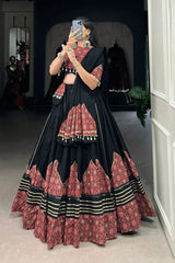 Fully Stitched Cotton Chaniya Choli For Navratri