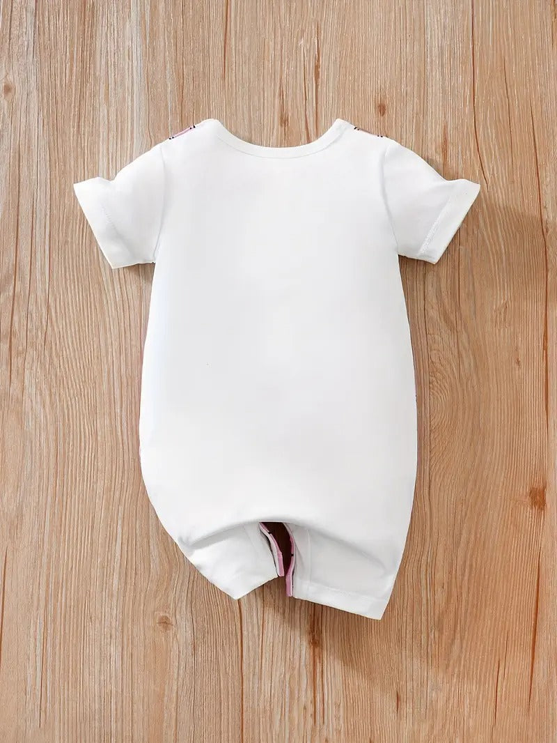 Pocket Bear Little Baby Boys and Girls Romper – Soft Cotton Unisex One-Piece