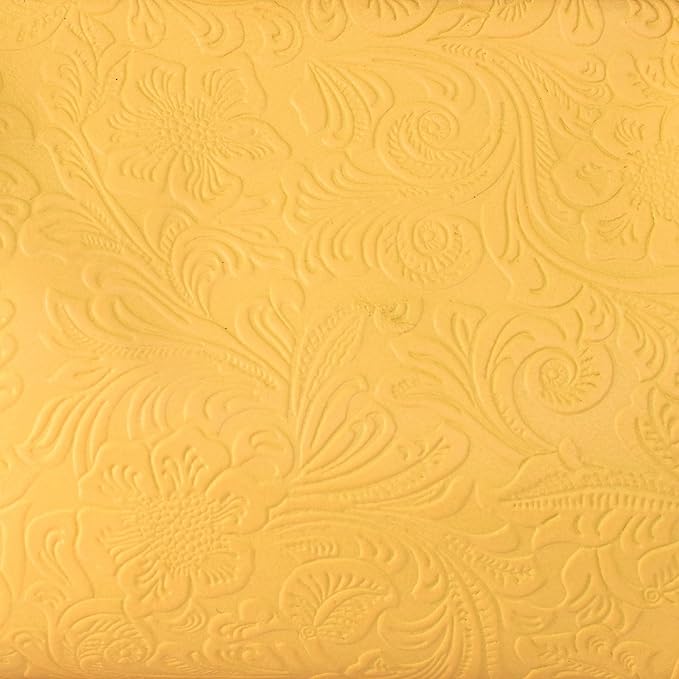 Heritage Women’s Genuine Leather Coin Pouch | Handcrafted Floral Embossed Mini Purse | Vegetable-Tanned Leather