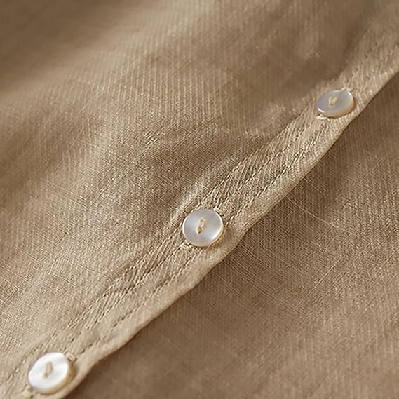 Classic Pure Cotton 3/4 Sleeve Shirt – Everyday Comfort