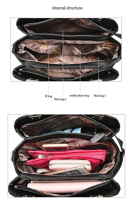 Women’s Versatile Leather Handbag – Tote, Crossbody & Shoulder Bag (Perfect Festival & Birthday Gift)