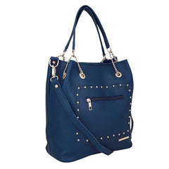 Women’s 3-Piece Handbag Set – Tote Bag, Sling Bag & Pouch with Top Handle and Shoulder Strap – PU Leather