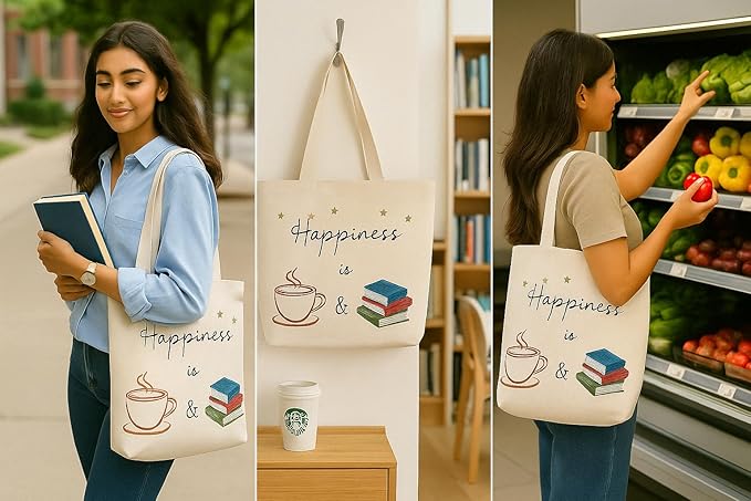 Cute Genes Foldable Reusable Tote Bag with Zip
