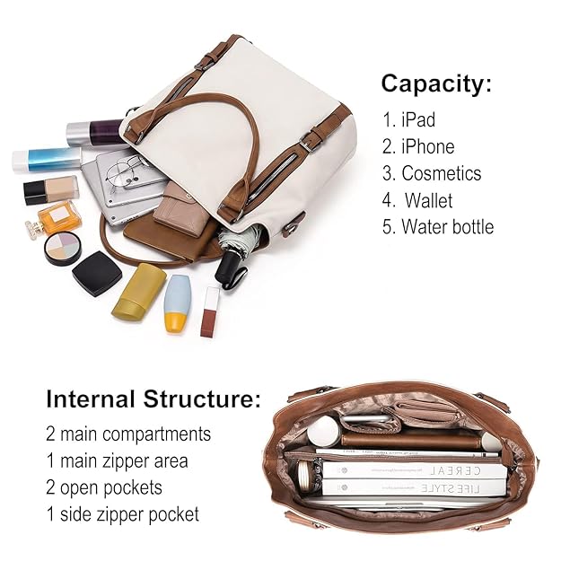 Women’s Faux Leather Hobo Shoulder Bag – Stylish Handbag Purse with Adjustable Strap & Spacious Multi-Pocket Design