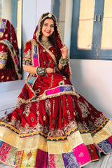Rajasthani Style Printed Navratri Chaniya Choli