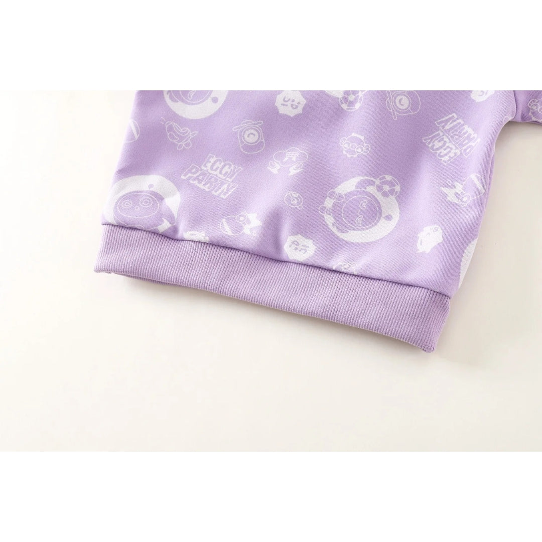 Little Duckling Unisex Lavender T-Shirt for Kids – Soft Cotton Blend Casual Top
