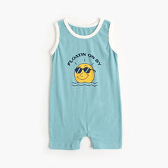 Beach Day Rompers – Soft Cotton Baby and Toddler Unisex Summer Outfit