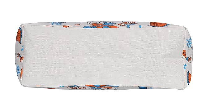 Durable Canvas Tote Bag for Women with Zip – Multipurpose College, Office, Travel & Shopping Bag