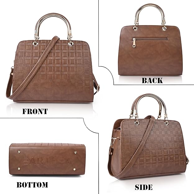 Women’s Faux Leather Shoulder Handbag – Stylish Crossbody Purse with Adjustable Sling Strap for Daily, Office & Casual Use