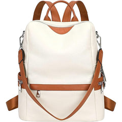 Women’s Leather Backpack – Elegant Genuine Leather Shoulder Bag & Daypack for Work, Travel & Daily Use