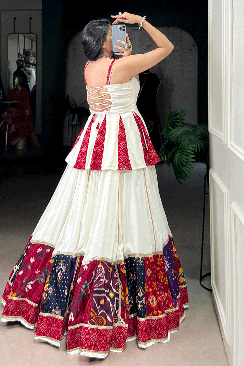 Navratri Special Western Look Fully Stitched Chaniya Choli
