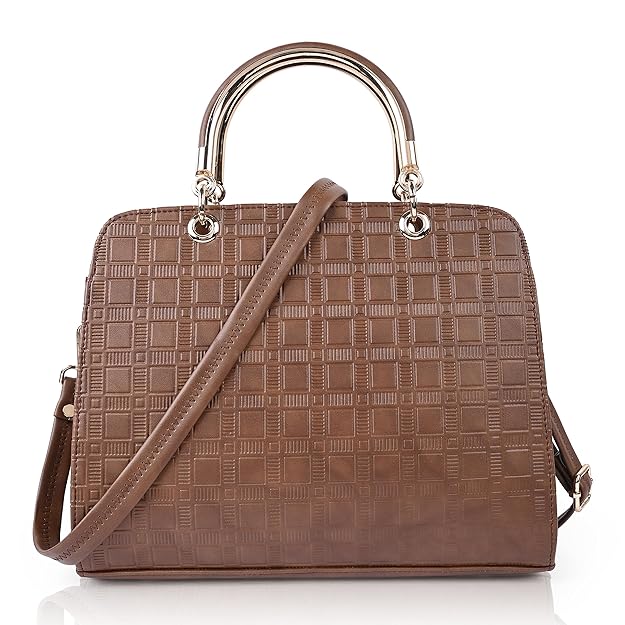 Women’s Faux Leather Shoulder Handbag – Stylish Crossbody Purse with Adjustable Sling Strap for Daily, Office & Casual Use