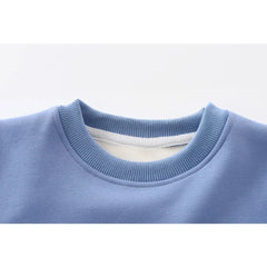 Little Astronaut Star Unisex Kids T-Shirt – Cotton Blend with Warm Wool Lining