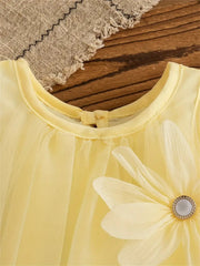 Fairytale Tulle Baby Girls Princess Dress – Elegant Cotton Liner Party Wear