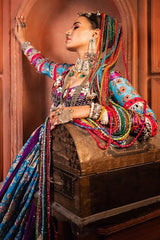 Traditional Real Mirror Work Chaniya Choli For Navratri