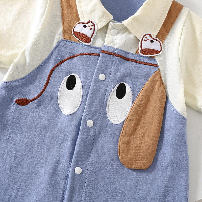 Vibrant Funky Baby Boys Jumpsuit – Soft Cotton, Trendy & Comfortable