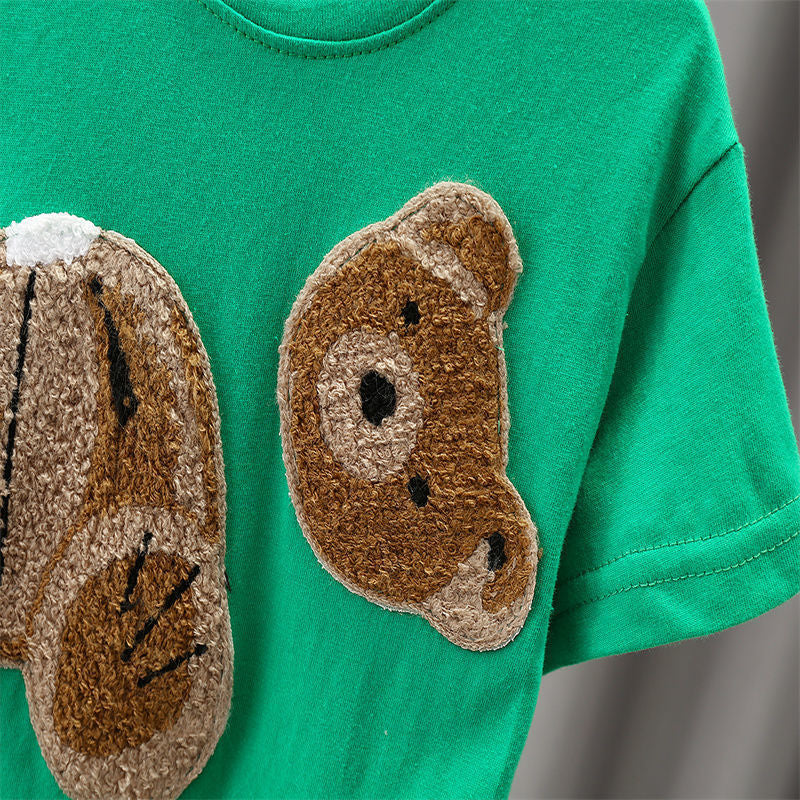 Baby Bear Boys and Girls Co-ord Set – Soft Cotton Blend Two-Piece Outfit