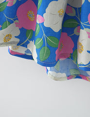 Back Pattern Floral Baby Girls Cotton Dress – Sleeveless Summer Outfit