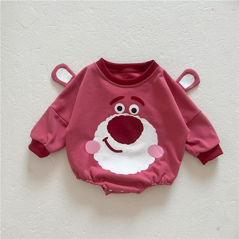 Bearberry Baby Boys and Girls Romper Set with Hat and Socks – Soft Cotton Blend