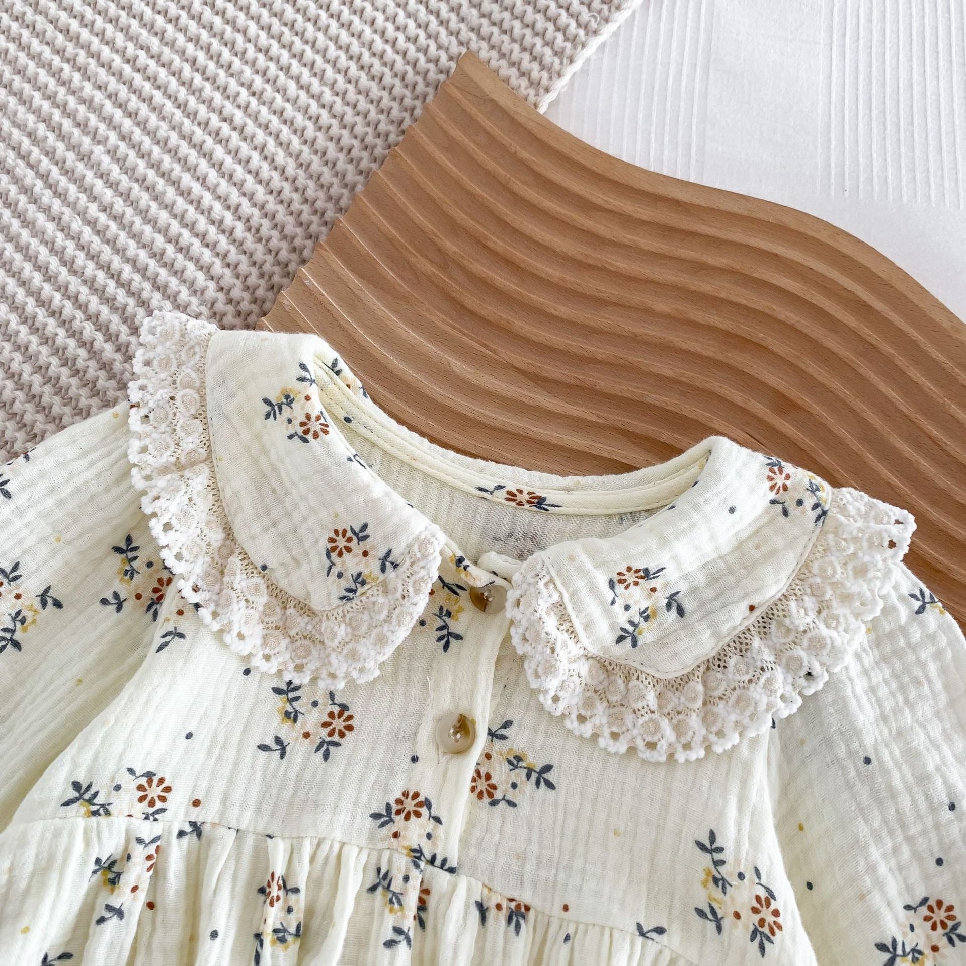 Bella Organic Baby Girls Romper with Cap – Soft Cotton Outfit