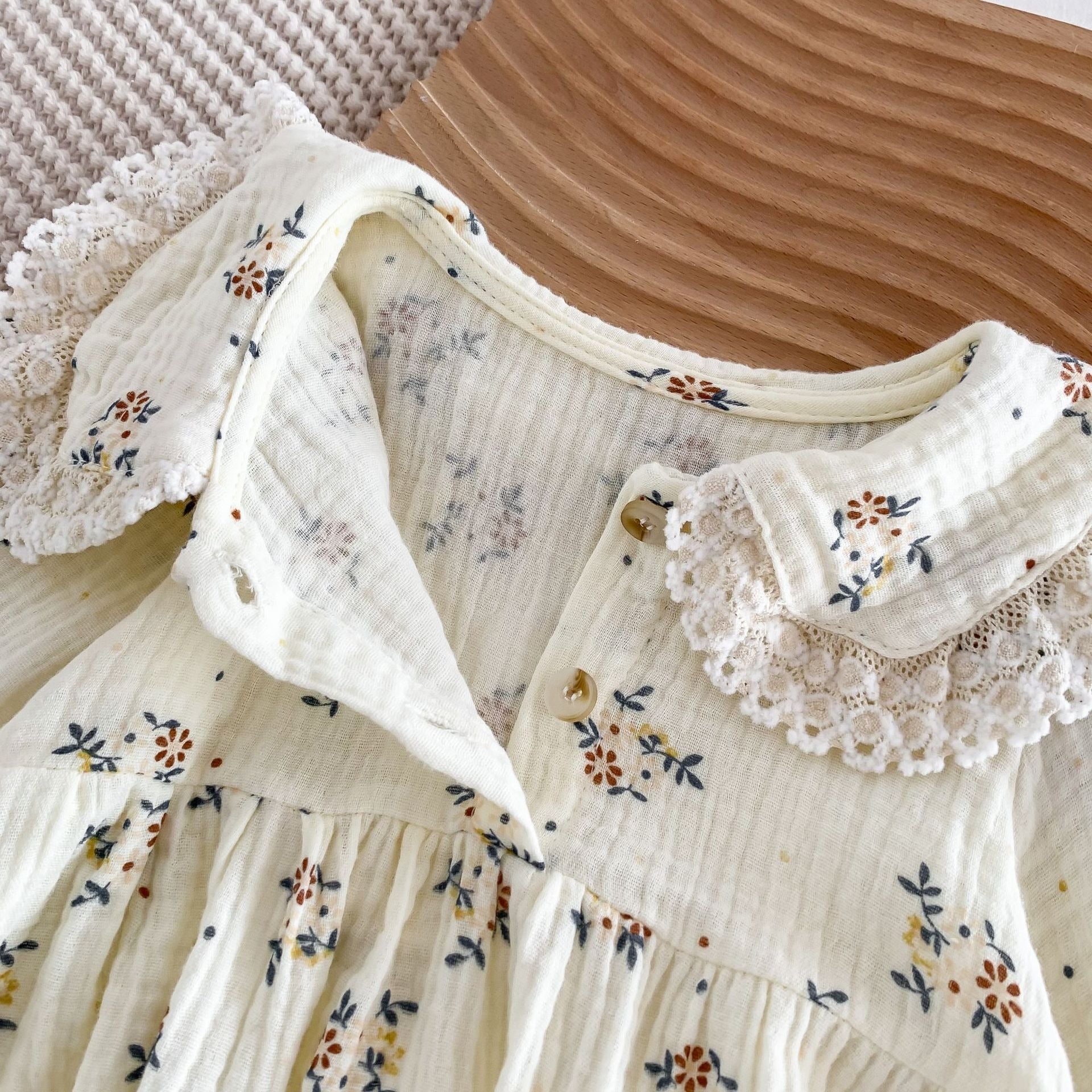 Bella Organic Baby Girls Romper with Cap – Soft Cotton Outfit