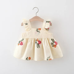 Blossom Elegant Girls Cotton Dress – Stylish Casual and Party Wear