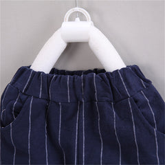 Boys Occasional Set with Attached Waistcoat and Bow – Cotton Blend Outfit