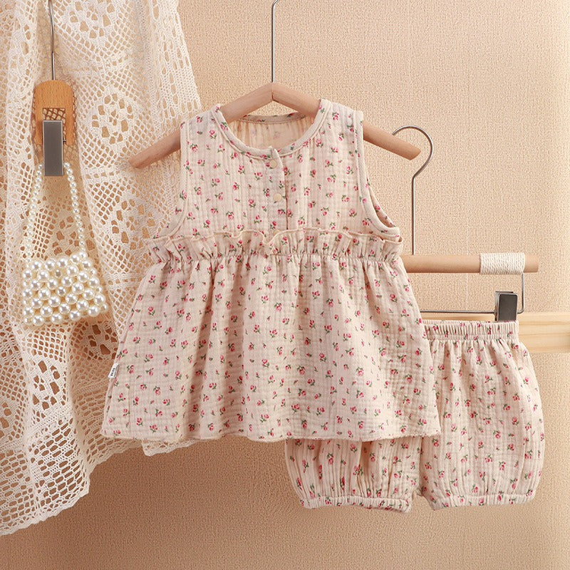 Girls Comfy Set – Soft Cotton Casual Outfit