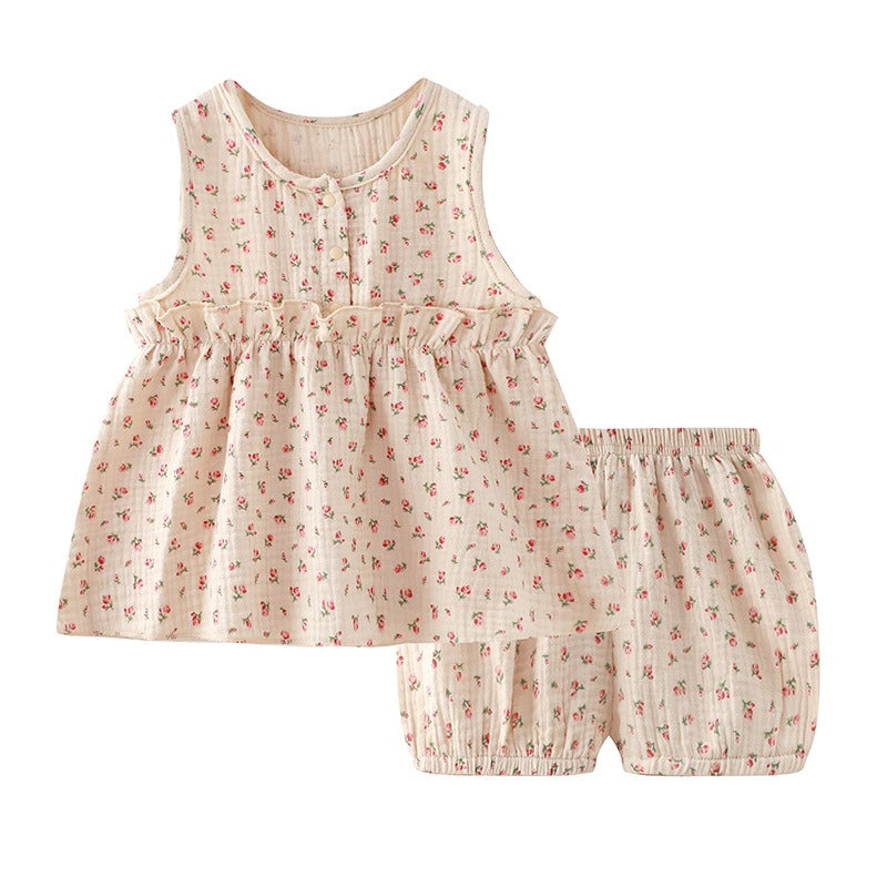Girls Comfy Set – Soft Cotton Casual Outfit