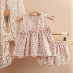 Girls Comfy Set – Soft Cotton Casual Outfit